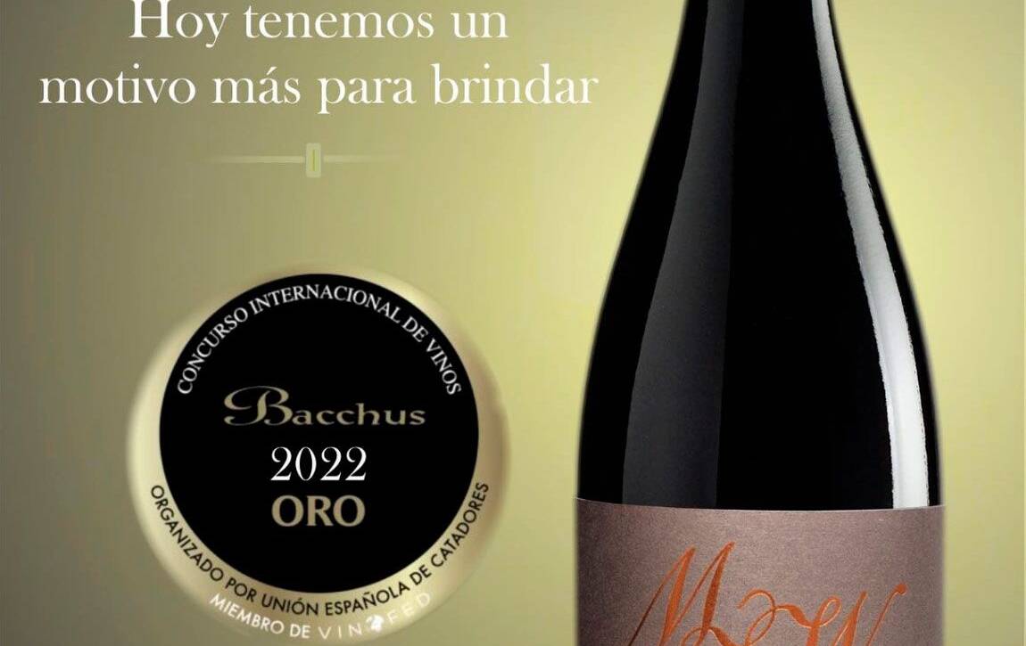 medalla de Oro en esta edicción de los «Bacchus»